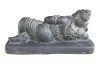 Product image 4 of the product “Ganesh, reclining, 20 cm H, cast stone, antique finish ”